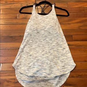 Lululemon tank top with bra